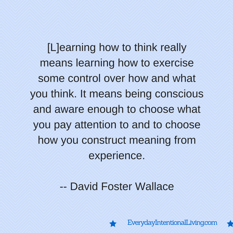 David Foster Wallace On What It Means To Think 